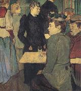 Un Coin du Moulin de la Galette Henri  Toulouse-Lautrec